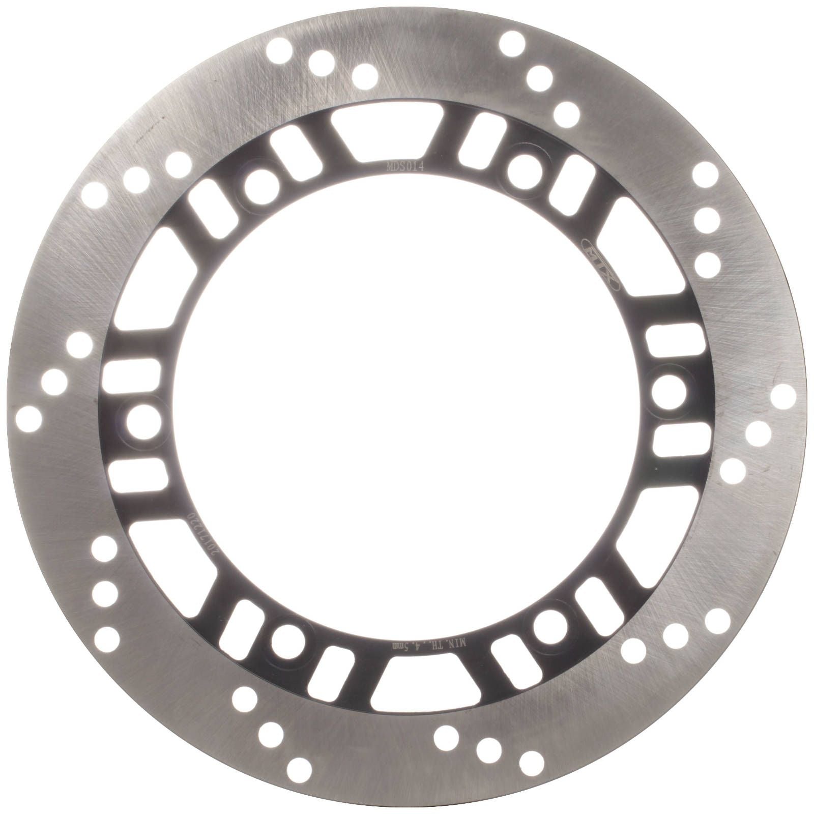 New MTX Brake Disc Rotor Solid Type - Front Right #MDS03003 | Australian Moto Spares