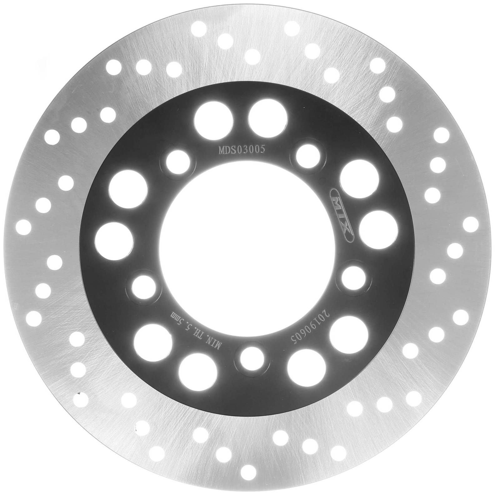 New MTX Brake Disc Rotor Solid Type - Rear #MDS03005 | Australian Moto Spares