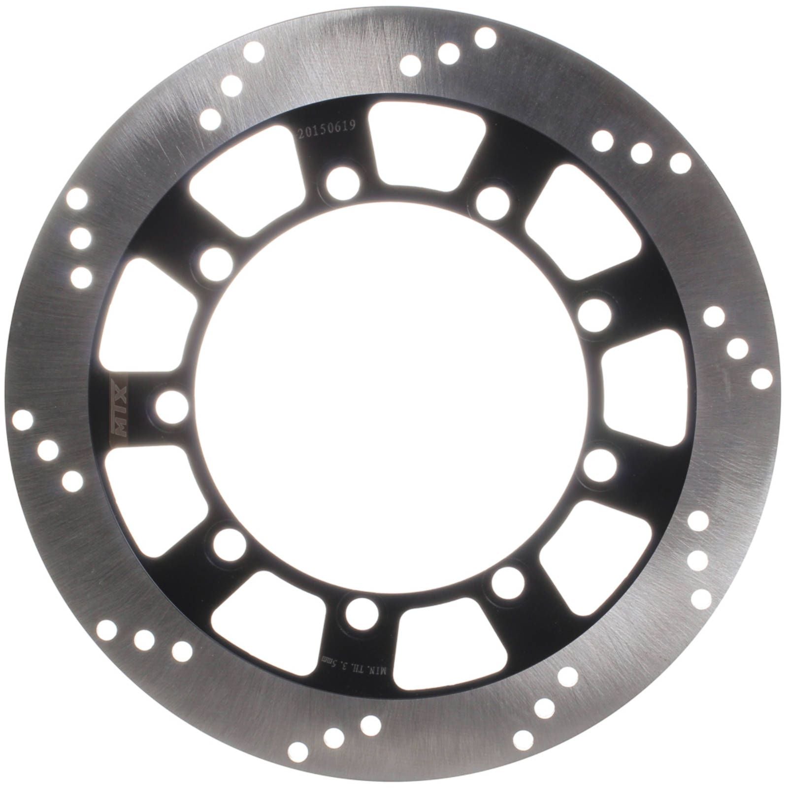 New MTX Brake Disc Rotor Solid Type - Front Left #MDS03041 | Australian Moto Spares