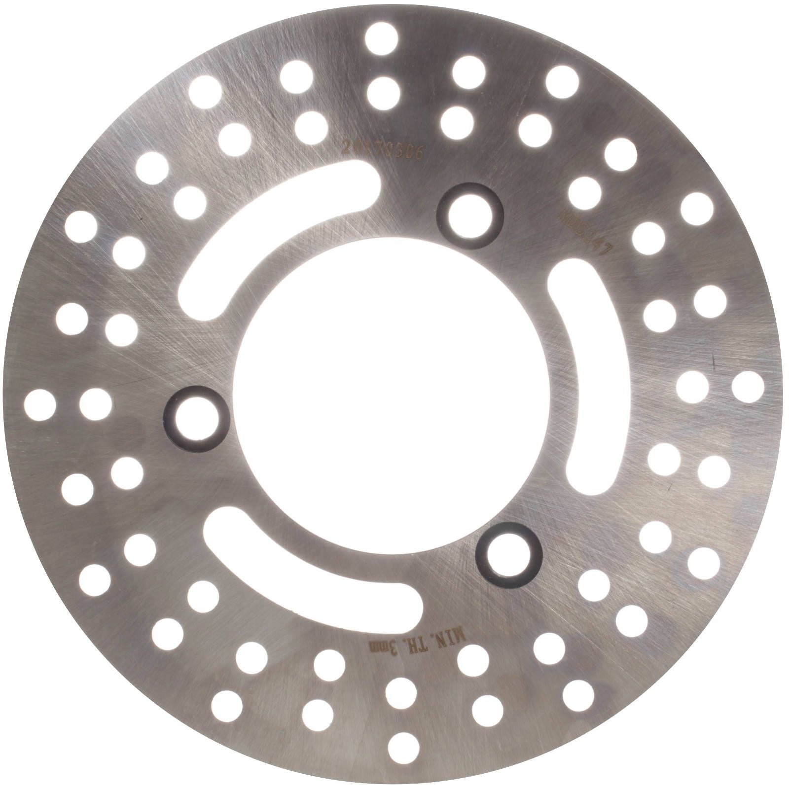 New MTX Brake Disc Rotor Solid Type - Front Left / Right #MDS03058 | Australian Moto Spares