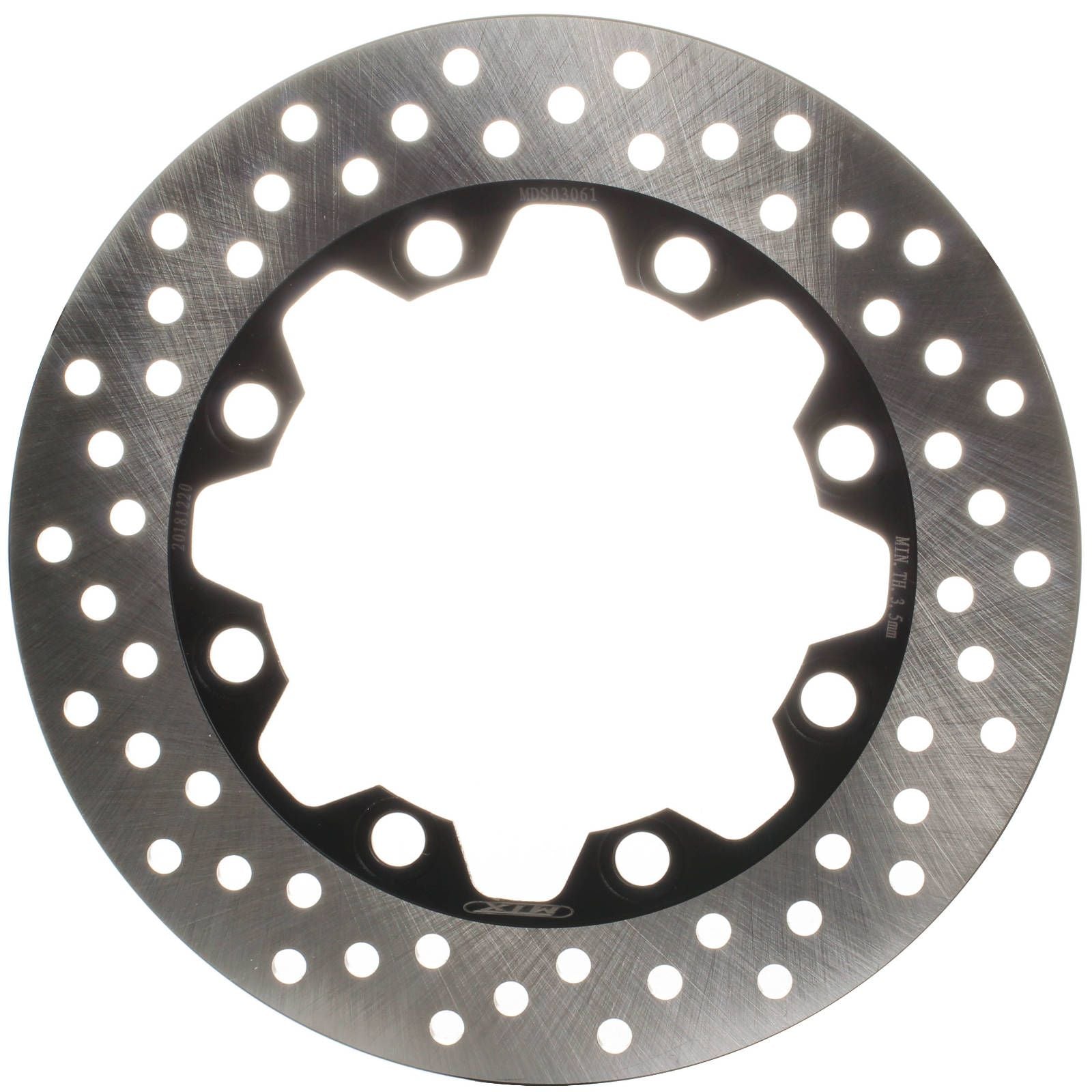 New MTX Brake Disc Rotor Solid Type - Rear #MDS03061 | Australian Moto Spares