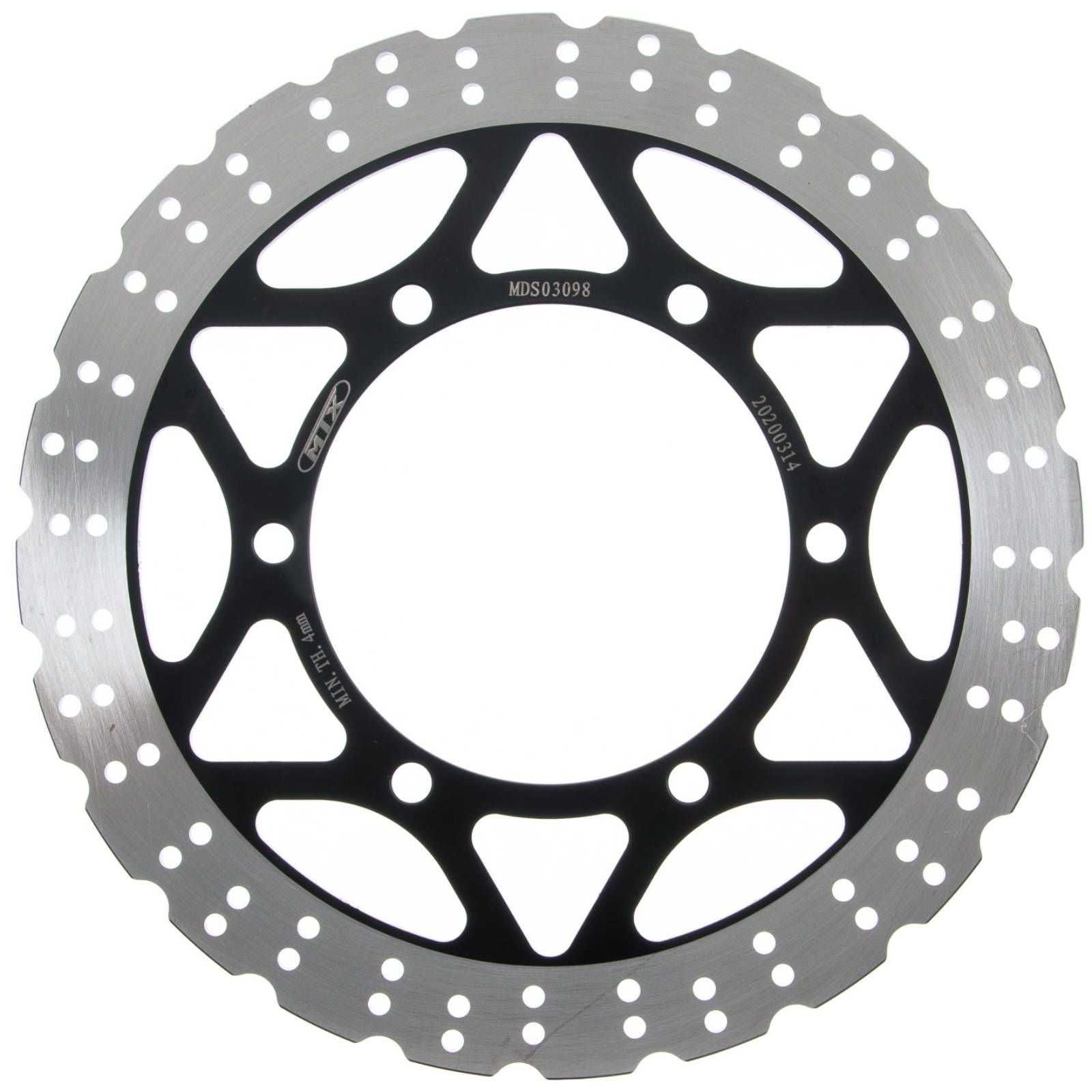 New MTX Brake Disc Rotor Solid Type - Front #MDS03098 | Australian Moto Spares
