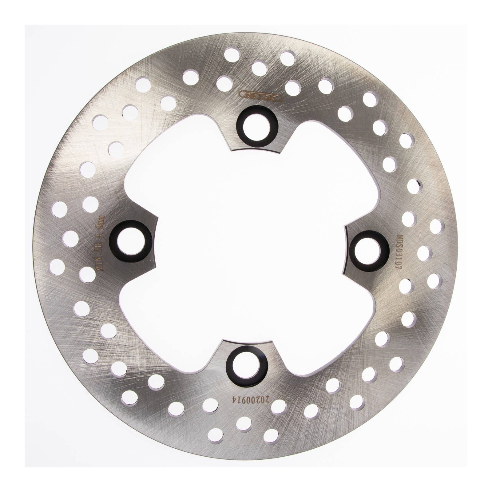 New MTX Brake Disc Rotor Solid Type - Front / Rear #MDS03107 | Australian Moto Spares
