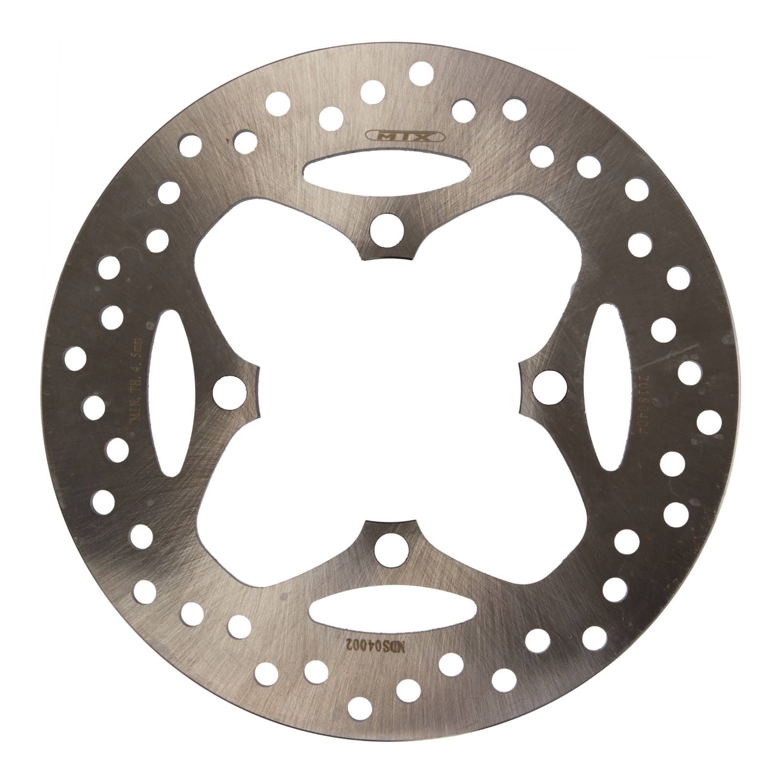 New MTX Brake Disc Rotor Solid Type - Rear #MDS04002 | Australian Moto Spares