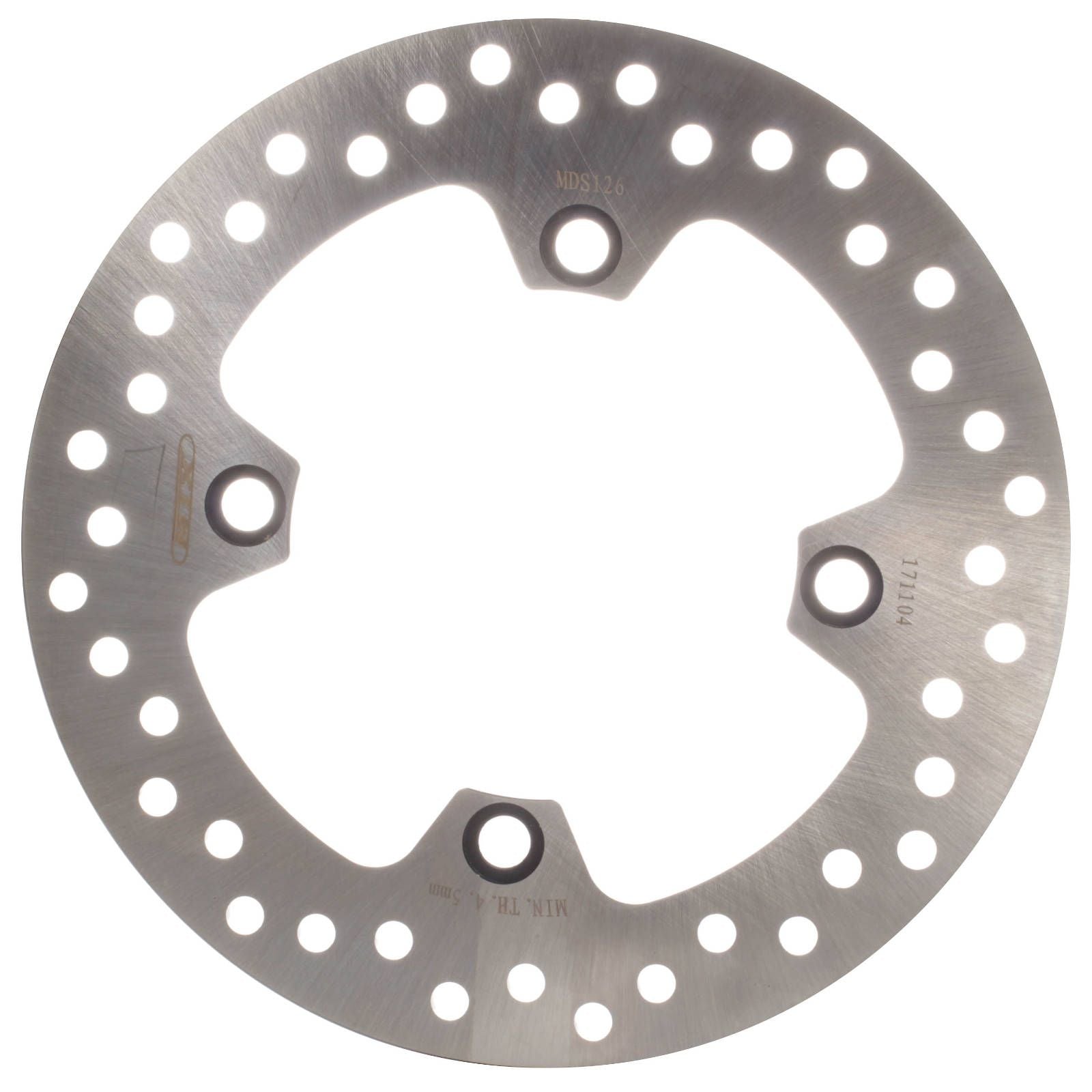 New MTX Brake Disc Rotor Solid Type - Rear #MDS04006 | Australian Moto Spares