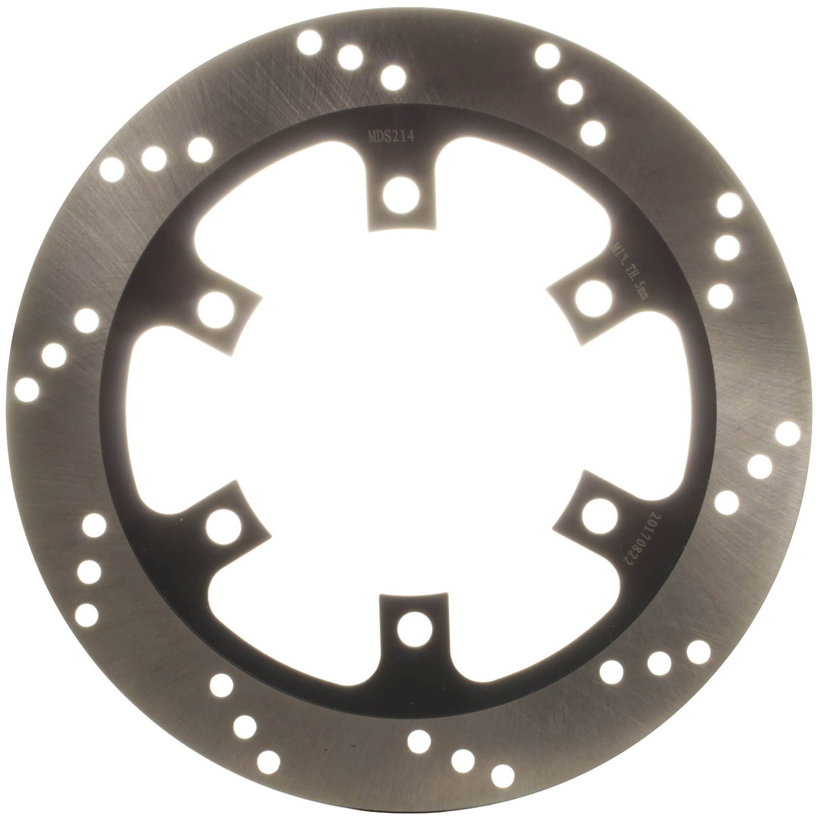 New MTX Brake Disc Rotor Solid Type - Rear #MDS04008 | Australian Moto Spares