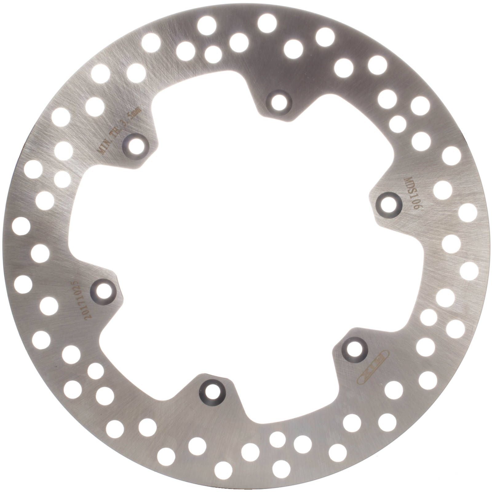 New MTX Brake Disc Rotor Solid Type - Rear #MDS05015 | Australian Moto Spares