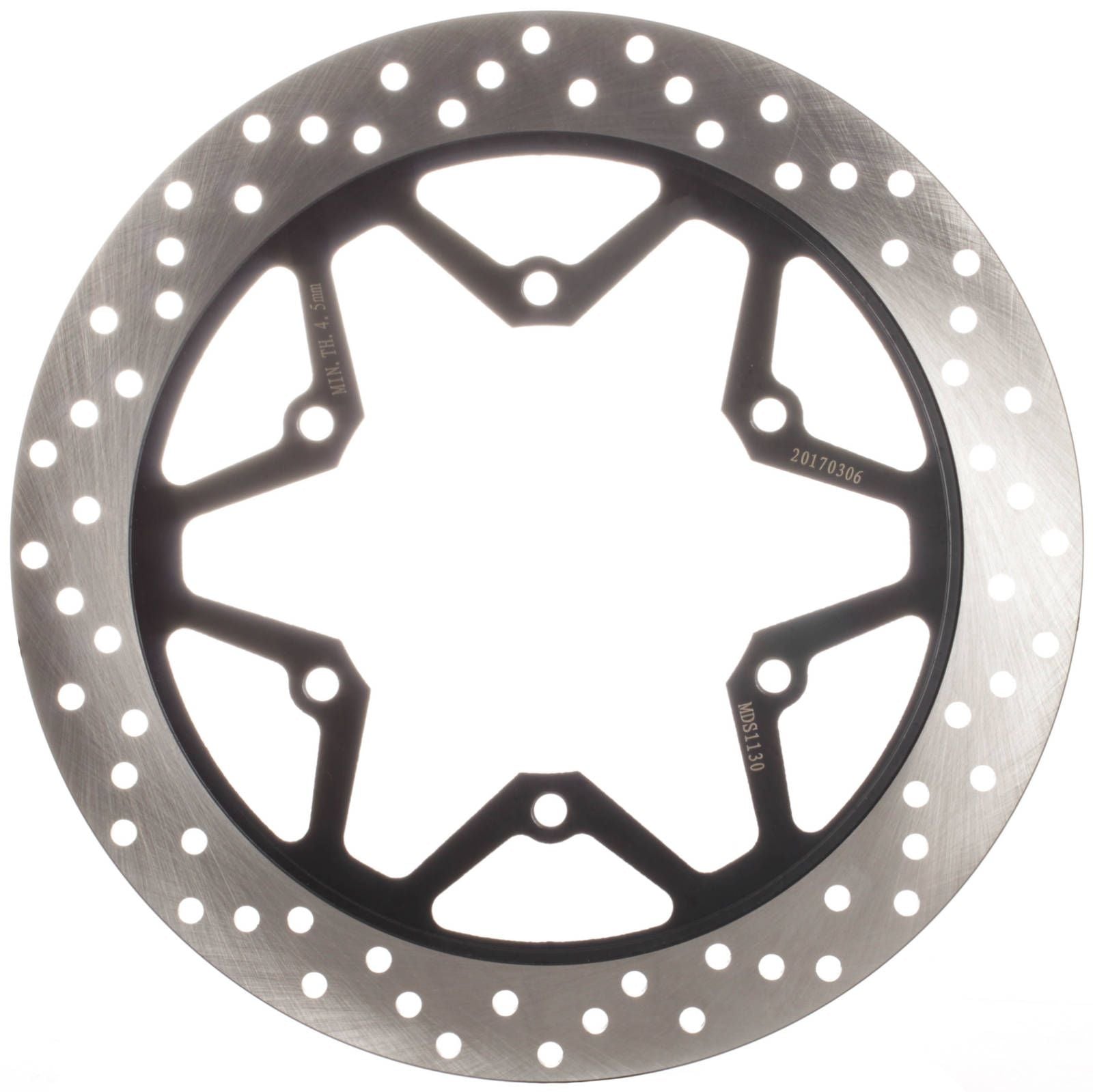 New MTX Brake Disc Rotor Solid Type - Front Left #MDS05020 | Australian Moto Spares