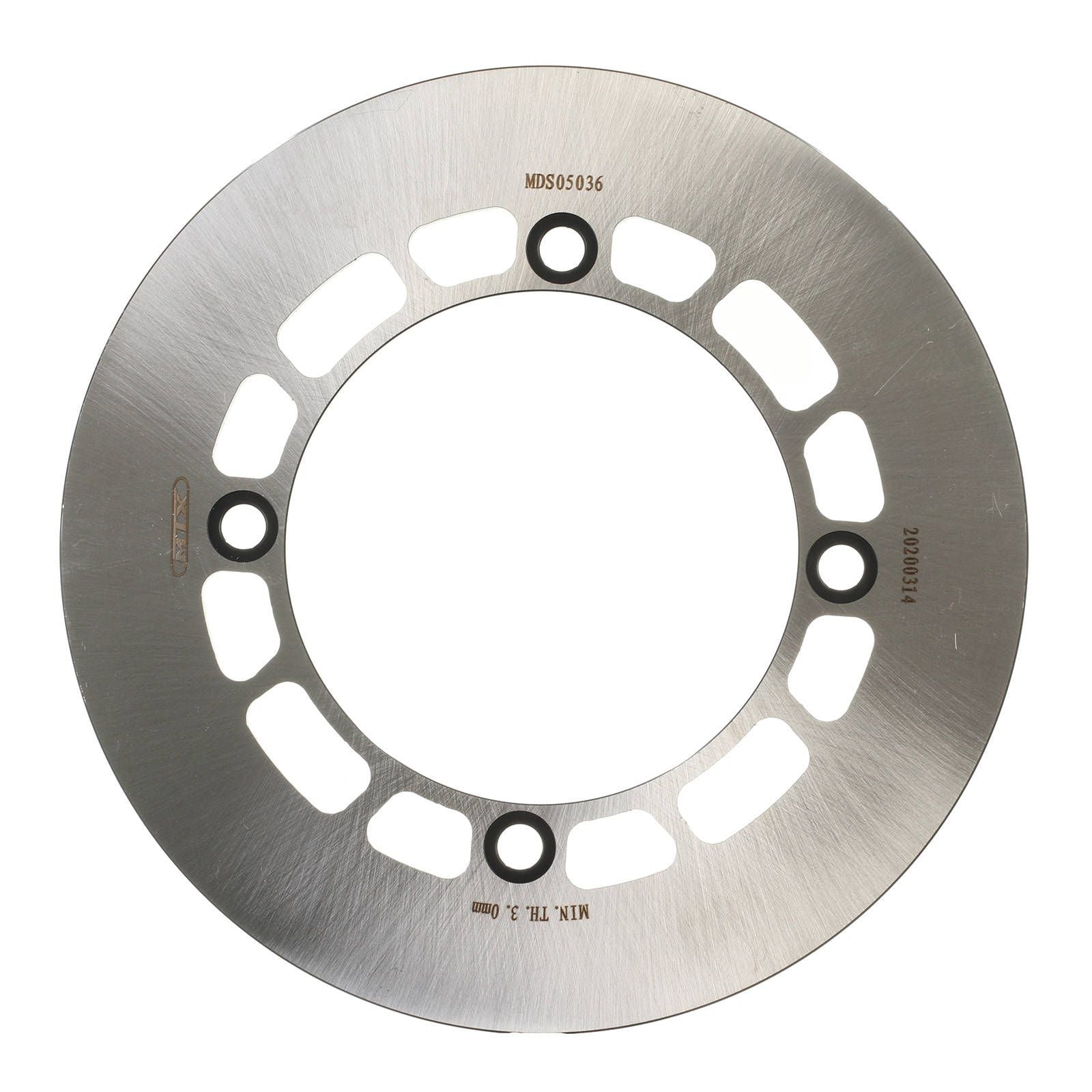 New MTX Brake Disc Rotor Solid Type - Front Left #MDS05036 | Australian Moto Spares