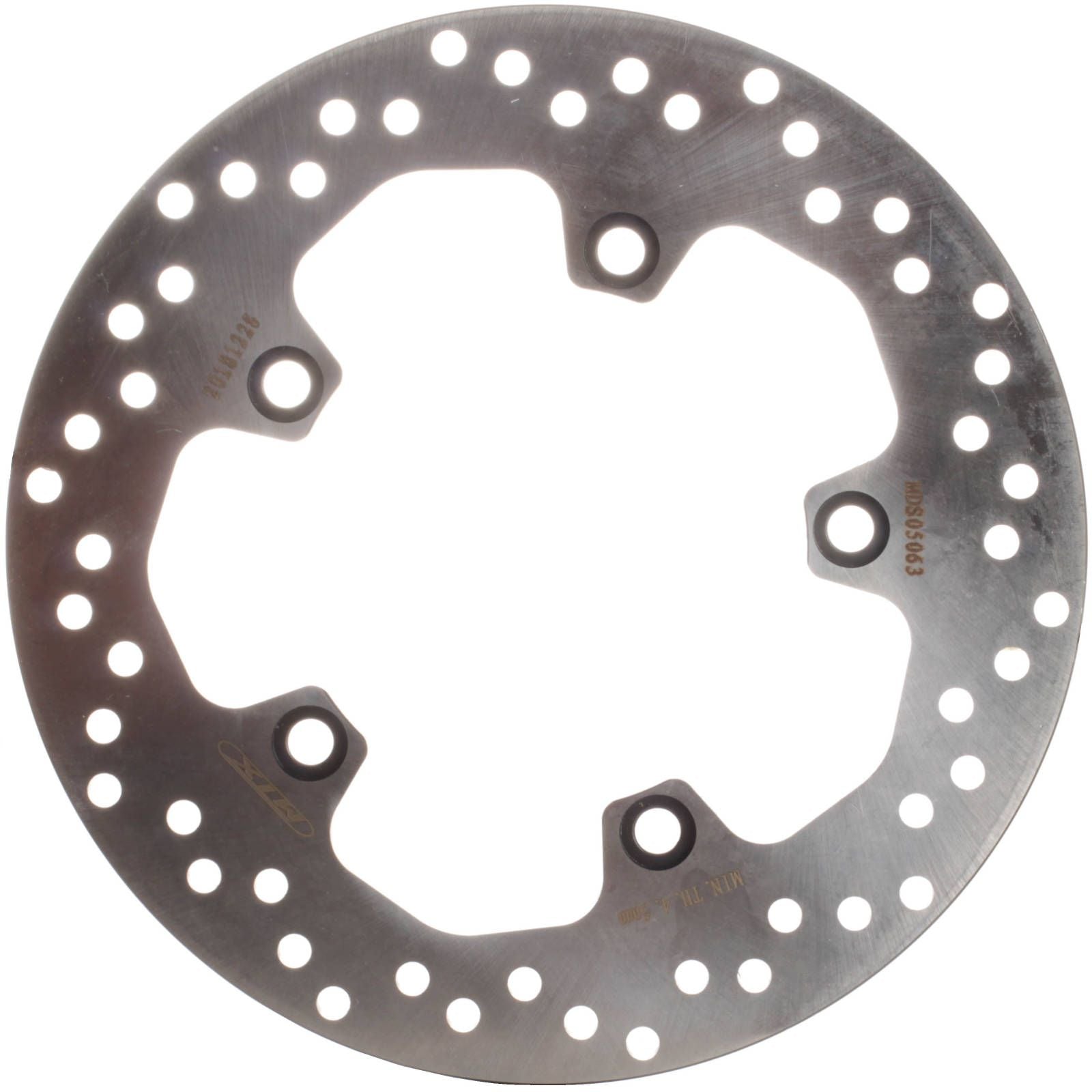 New MTX Brake Disc Rotor Solid Type - Rear #MDS05063 | Australian Moto Spares