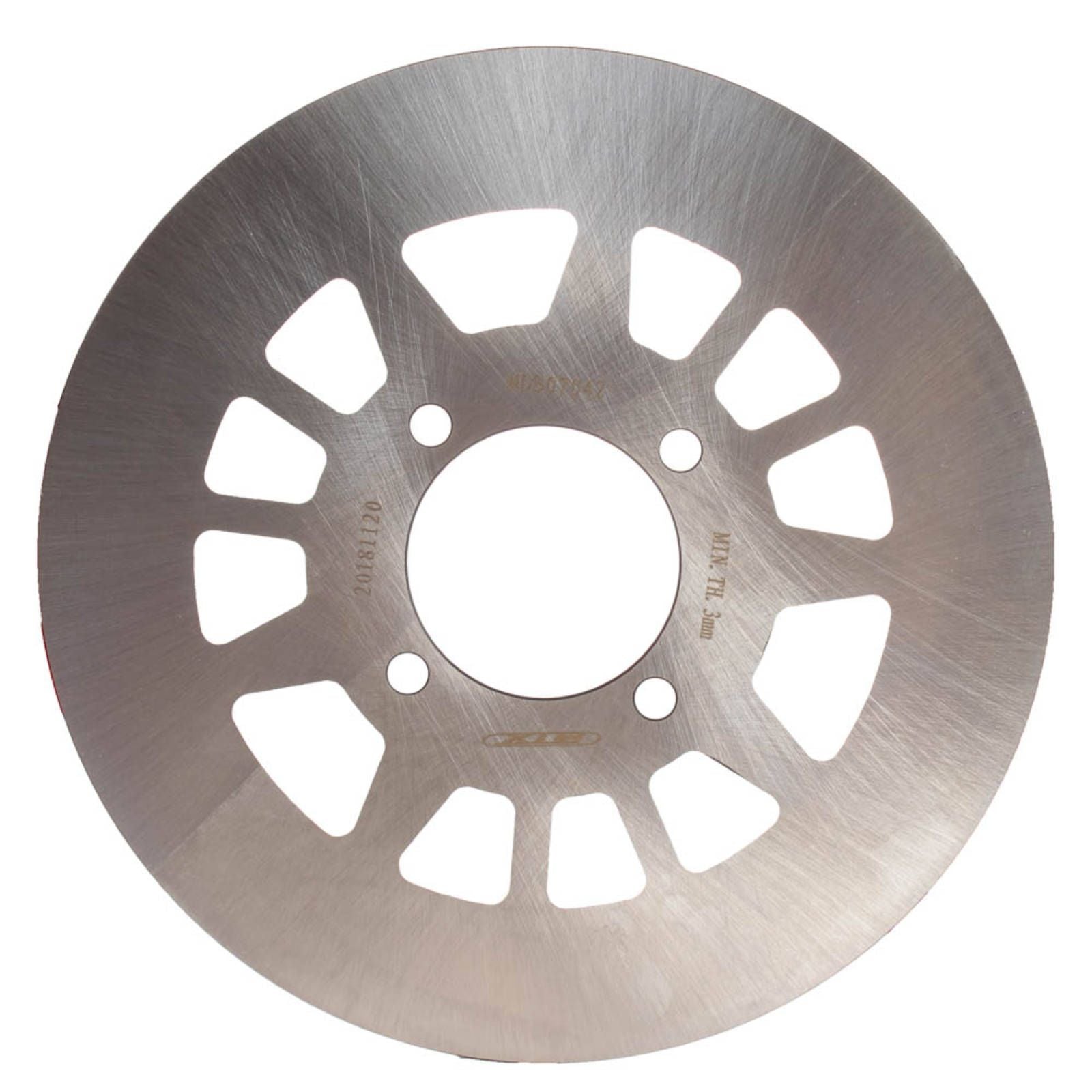 New MTX Brake Disc Rotor Solid Type - Rear #MDS07042 | Australian Moto Spares