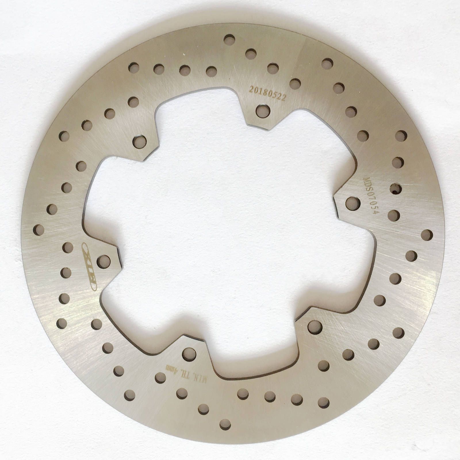 New MTX Brake Disc Rotor Solid Type - Rear #MDS07054 | Australian Moto Spares