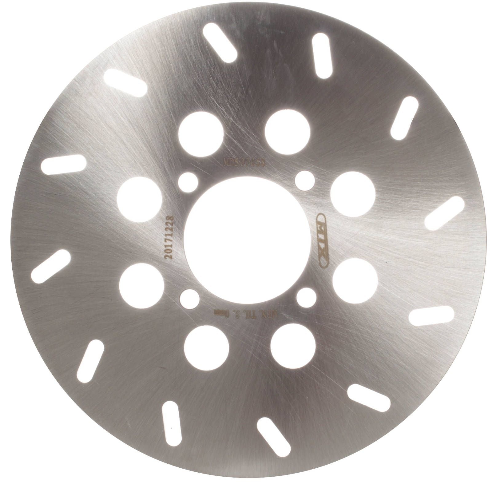 New MTX Brake Disc Rotor Solid Type - Rear #MDS07058 | Australian Moto Spares