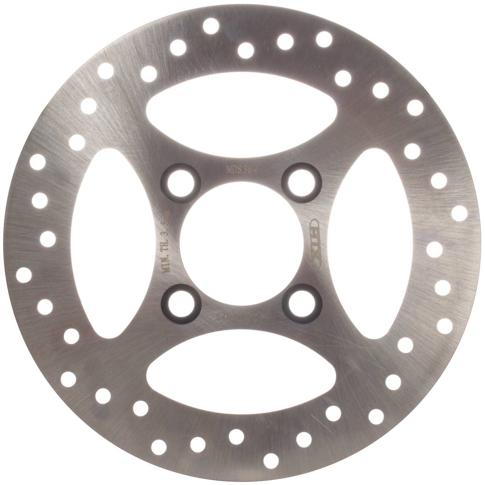 New MTX Brake Disc Rotor Solid Type - Rear #MDS07065 | Australian Moto Spares