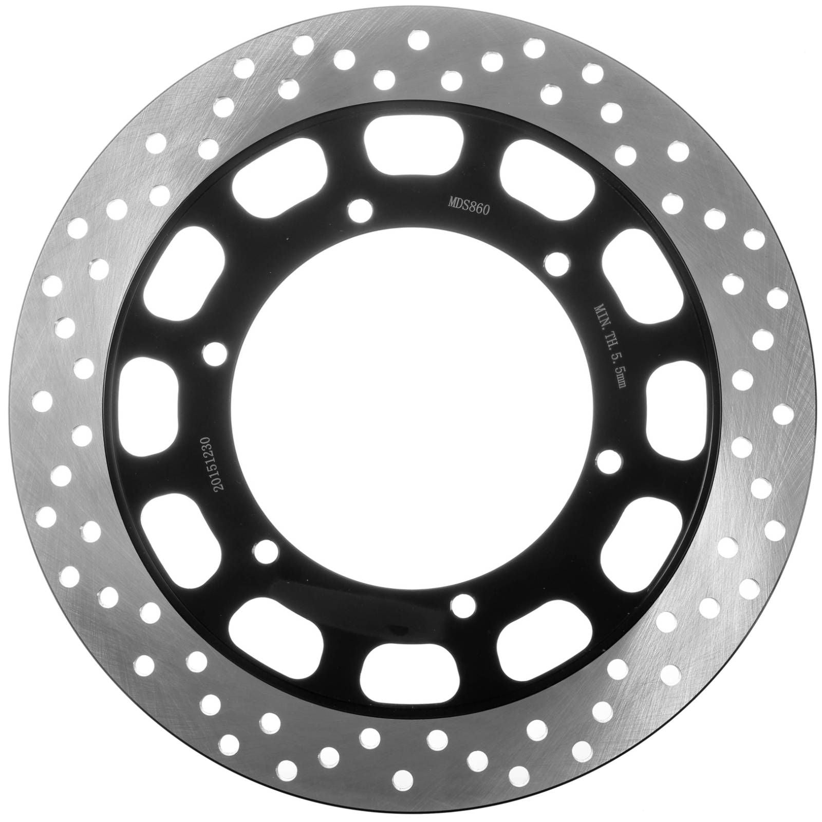 New MTX Brake Disc Rotor Solid Type - Rear #MDS07076 | Australian Moto Spares