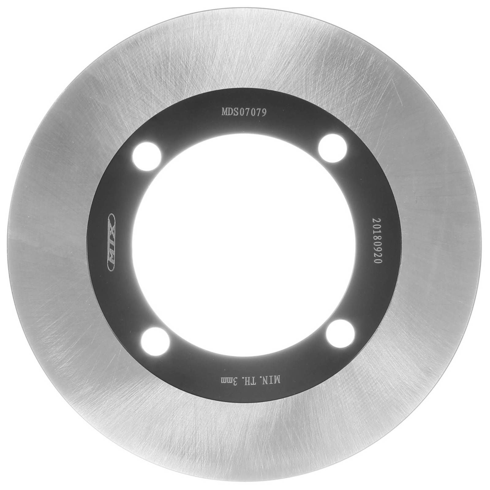 New MTX Brake Disc Rotor Solid Type - Rear #MDS07079 | Australian Moto Spares