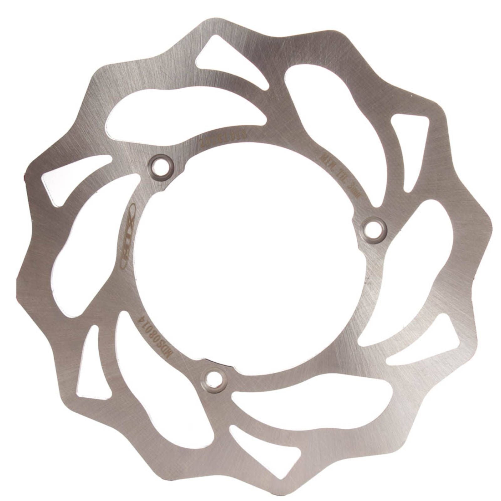 New MTX Brake Disc Rotor Solid Type - Front Left #MDS08014 | Australian Moto Spares