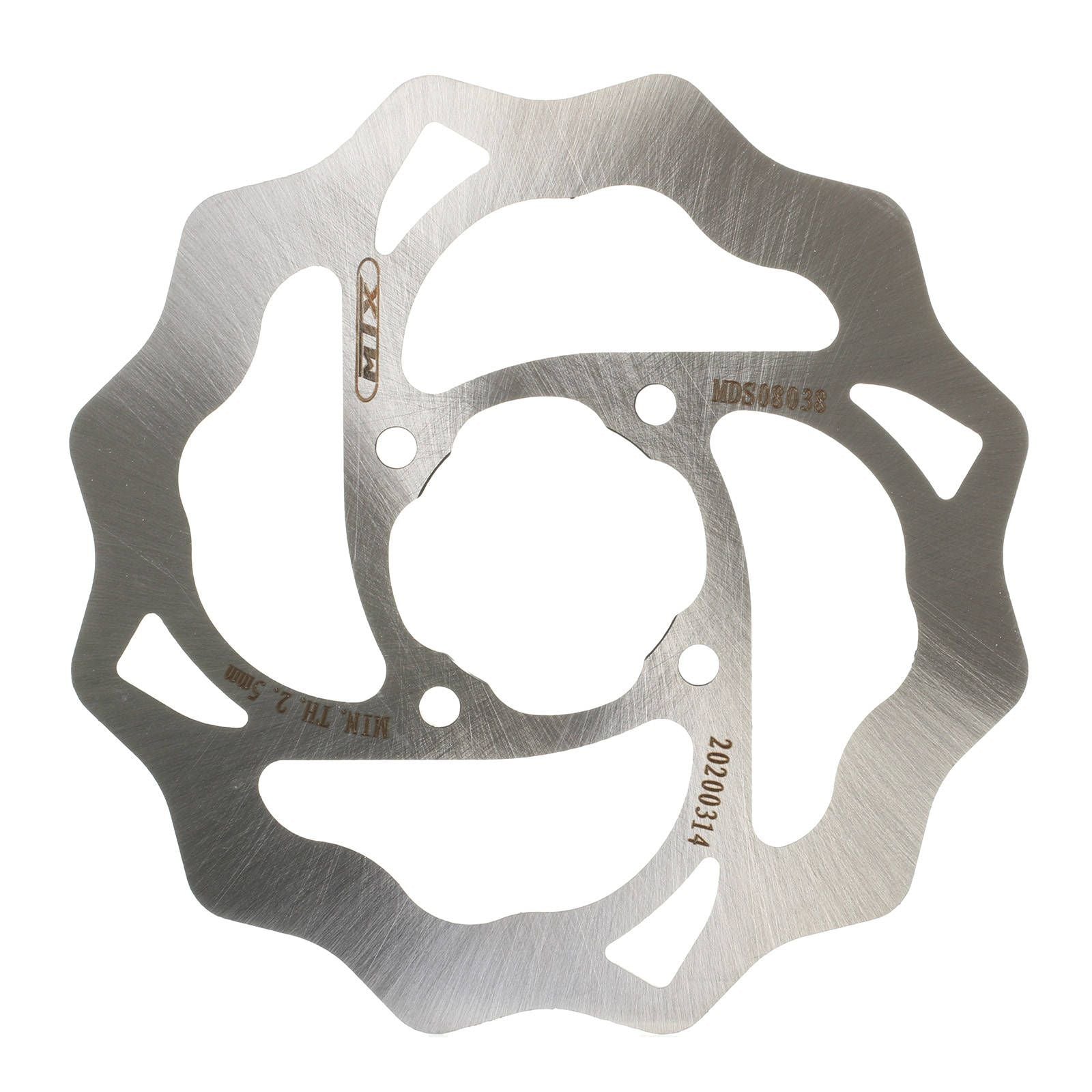 New MTX Brake Disc Rotor Solid Type - Rear #MDS08038 | Australian Moto Spares