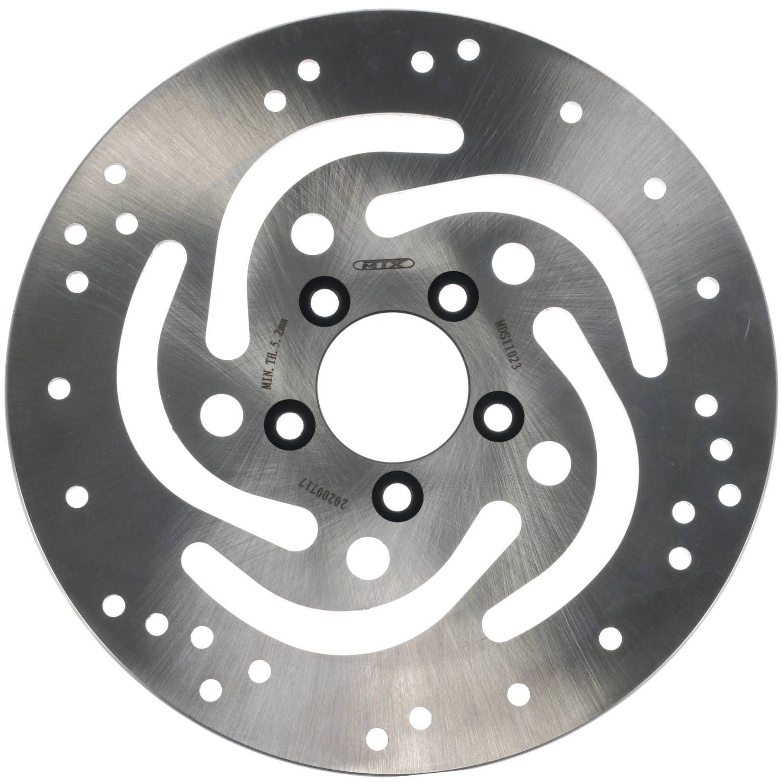 New MTX Brake Disc Rotor Solid Type - Rear #MDS11023 | Australian Moto Spares