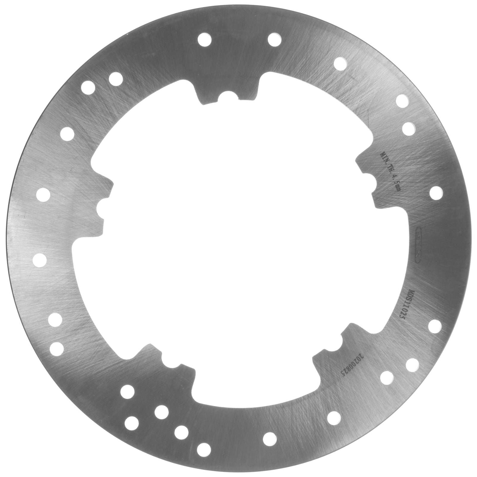 New MTX Brake Disc Rotor Solid Type - Front #MDS11025 | Australian Moto Spares