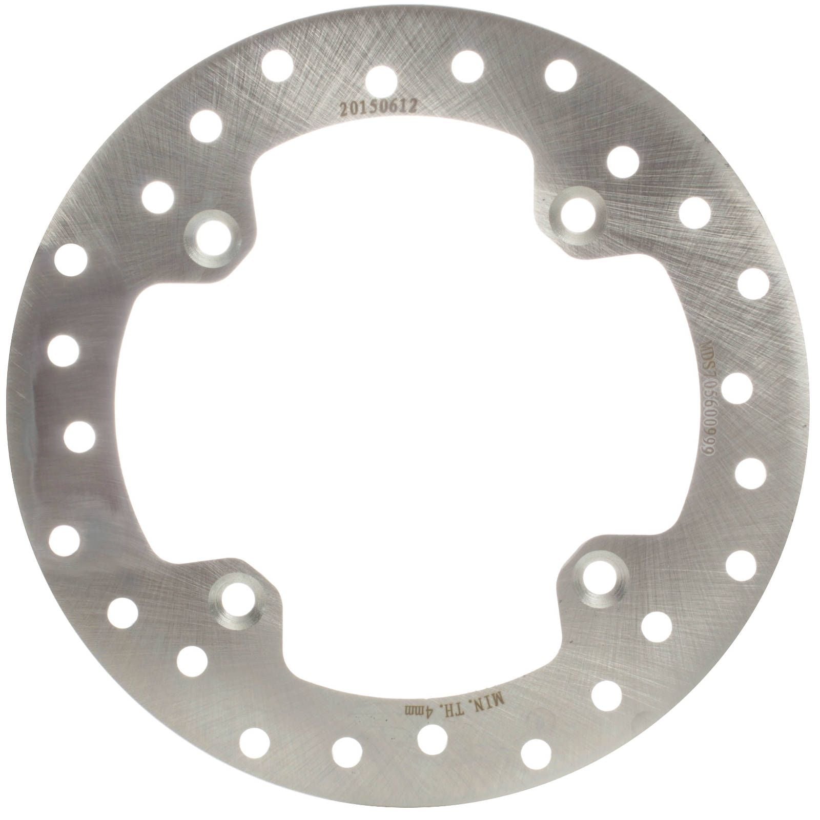 New MTX Brake Disc Rotor Solid Type - Front / Rear #MDS17002 | Australian Moto Spares