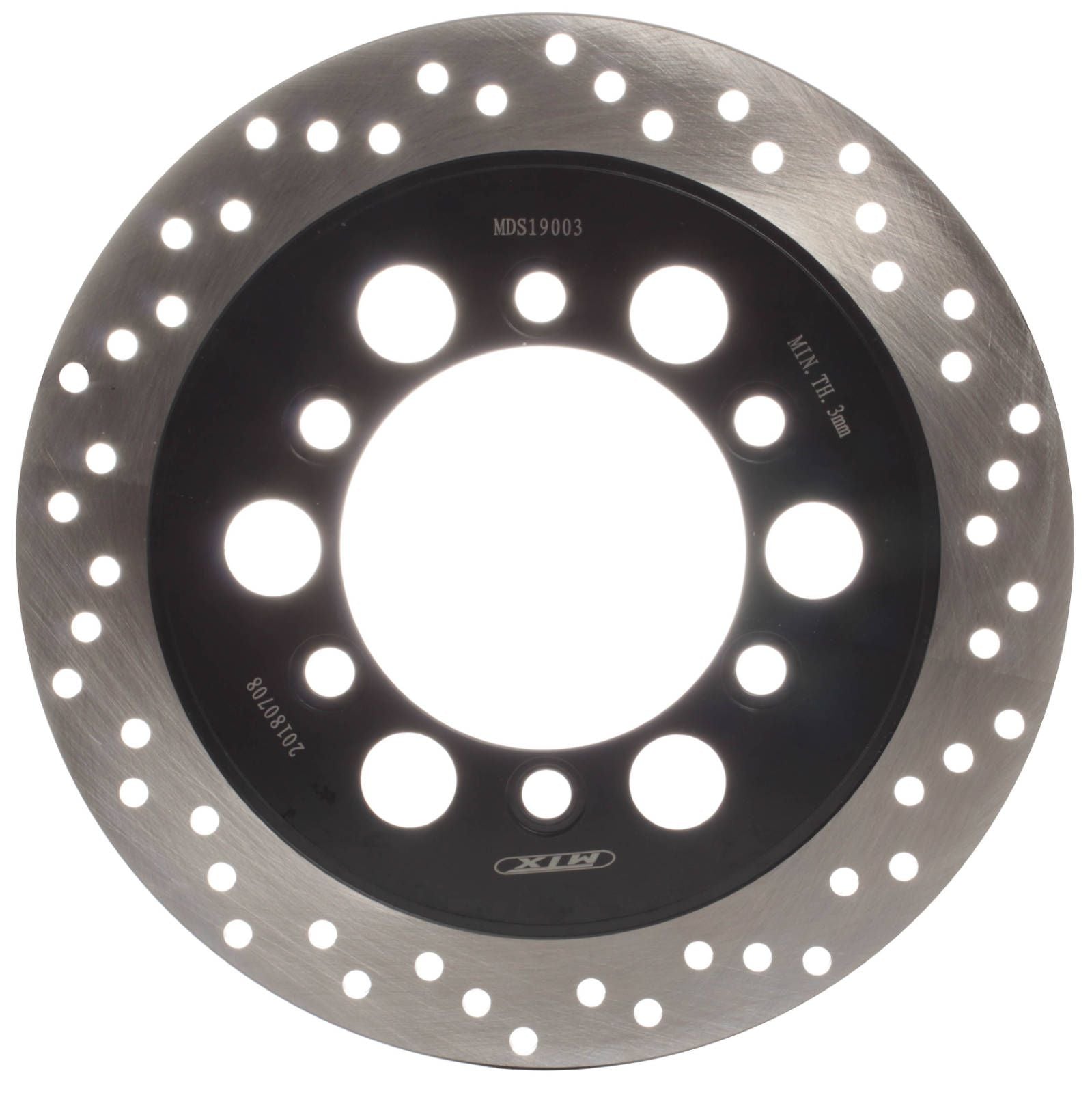 New MTX Brake Disc Rotor Solid Type - Rear #MDS19003 | Australian Moto Spares