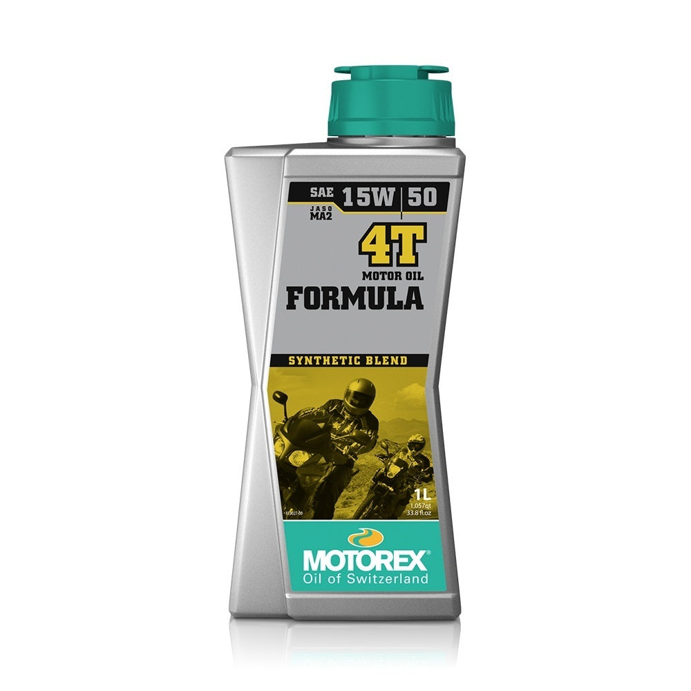 New MOTOREX Engine Oil Formula 4T 15W50 - 1 Litre For HUSQVARNA MF4T15501