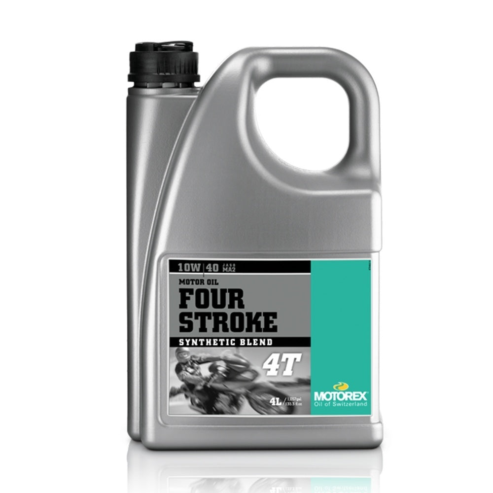 New MOTOREX 4 Stroke Oil 10W40 - 4 Litre MM4T10404