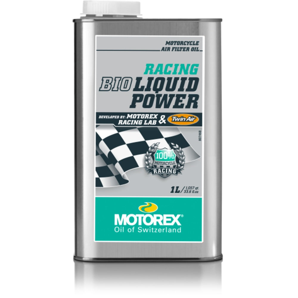 New MOTOREX Racing Bio Liquid Air Filter Oil  MRAFO1