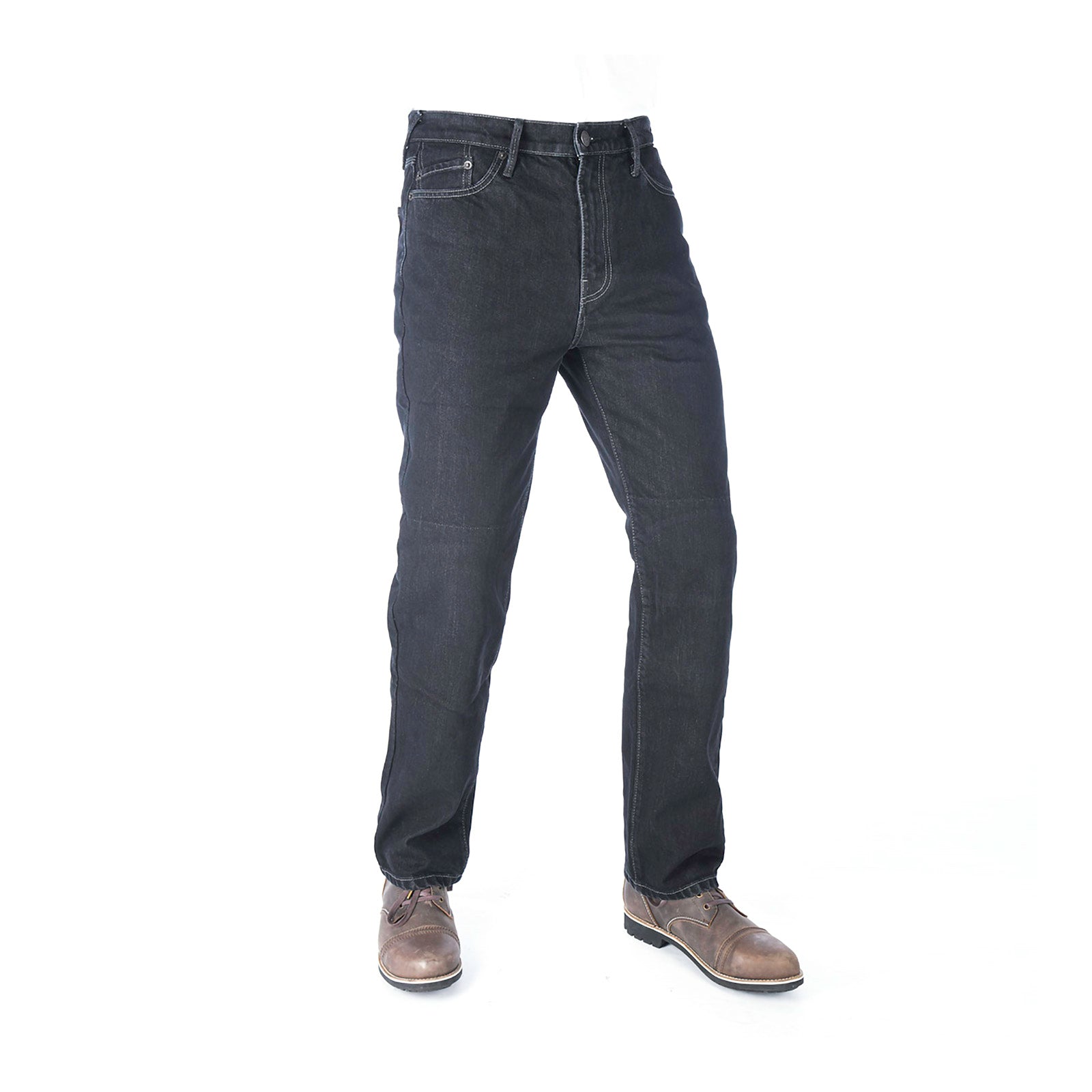OXFORD Original CE Armourlite Straight Jeans - Black (Long) (36) #OXDM199101L36