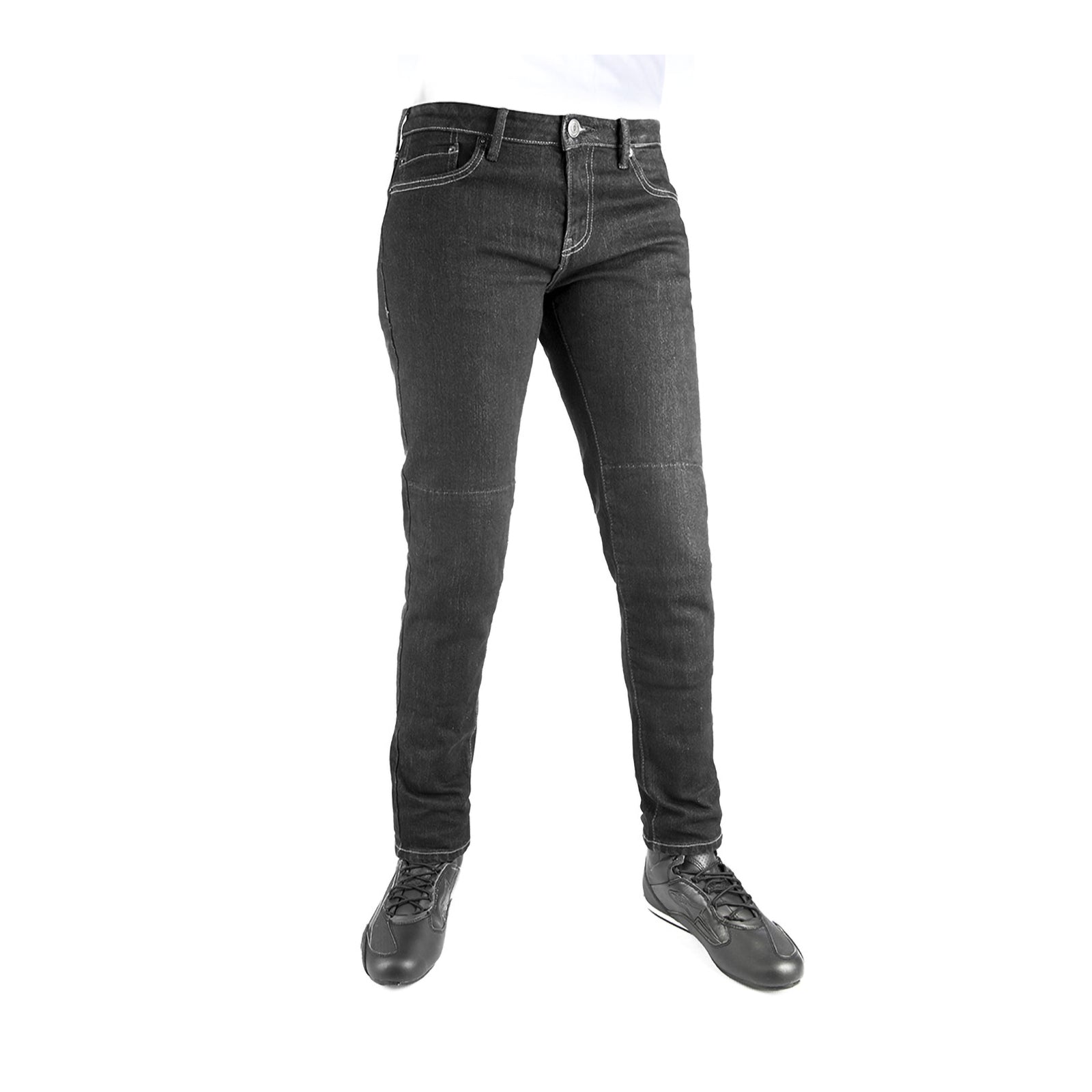 OXFORD Ladies Original CE Armourlite Slim Jeans - Black (Regular) (10)