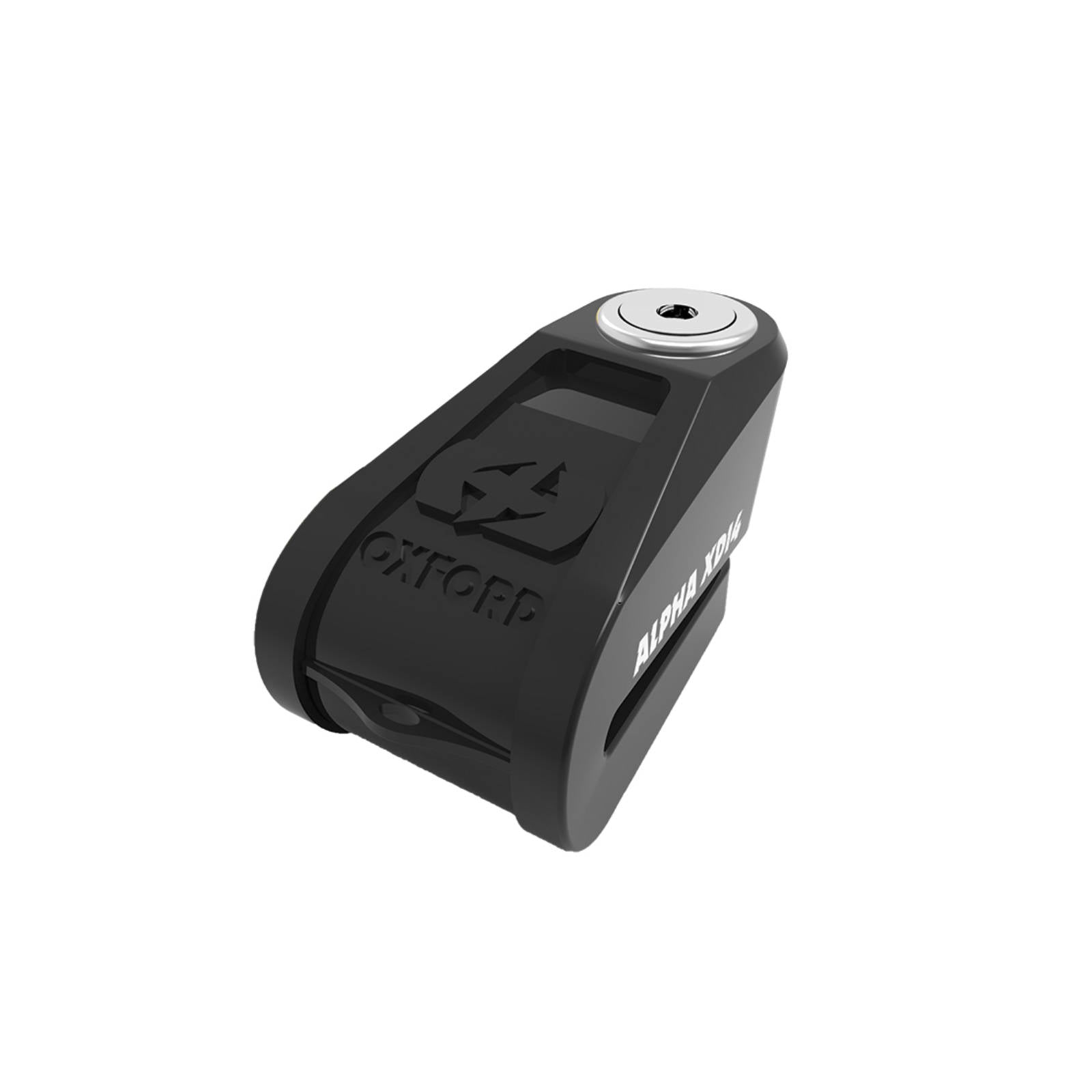 New OXFORD Alpha XD14 Stainless Disc Lock (14mm Pin) - Black #OXLK275