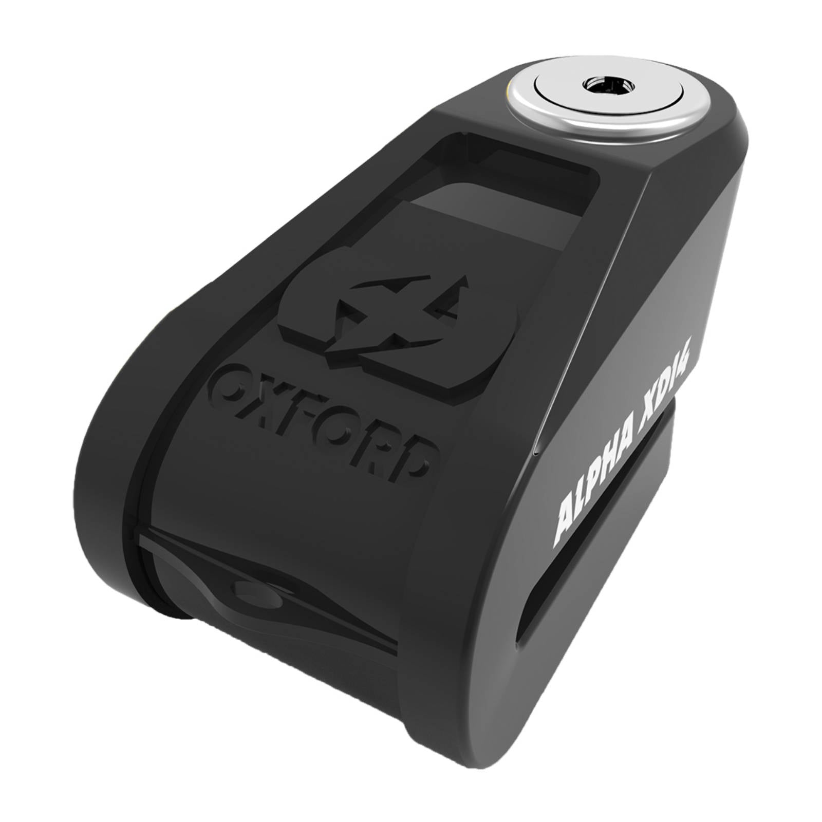 New OXFORD Alpha XD14 Stainless Disc Lock (14mm Pin) - Black #OXLK275