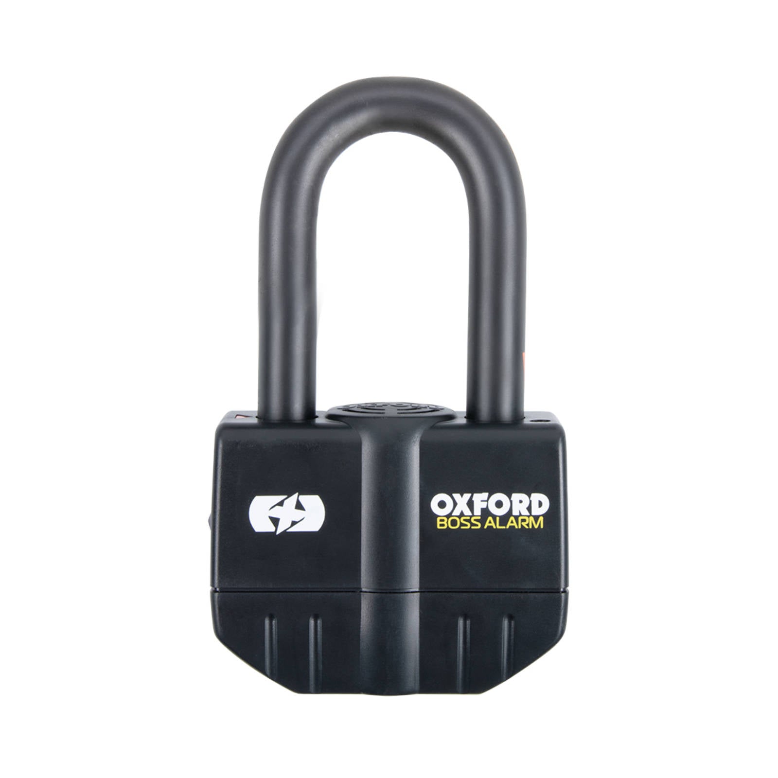 New OXFORD Boss Alarm 16mm Pad Lock - Black #OXLK484