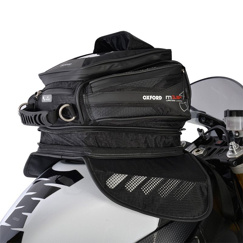 New OXFORD Tank Bag Magnetic M15R - Black #OXOL221