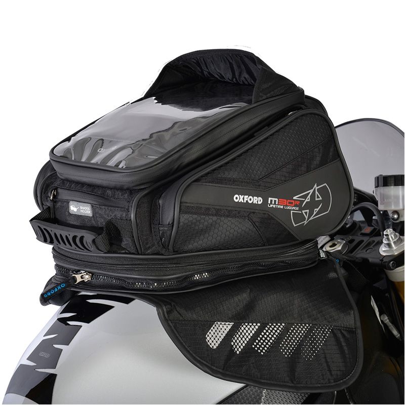 New OXFORD Tank Bag Magnetic M30R - Black #OXOL245