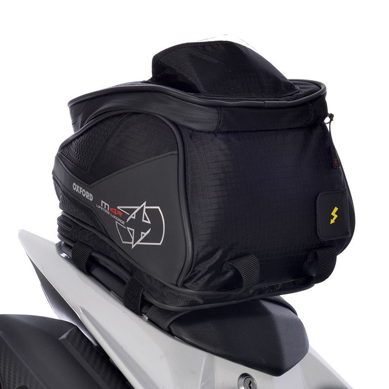 New OXFORD Tank & Tail Bag Magnetic M4R - Black #OXOL255
