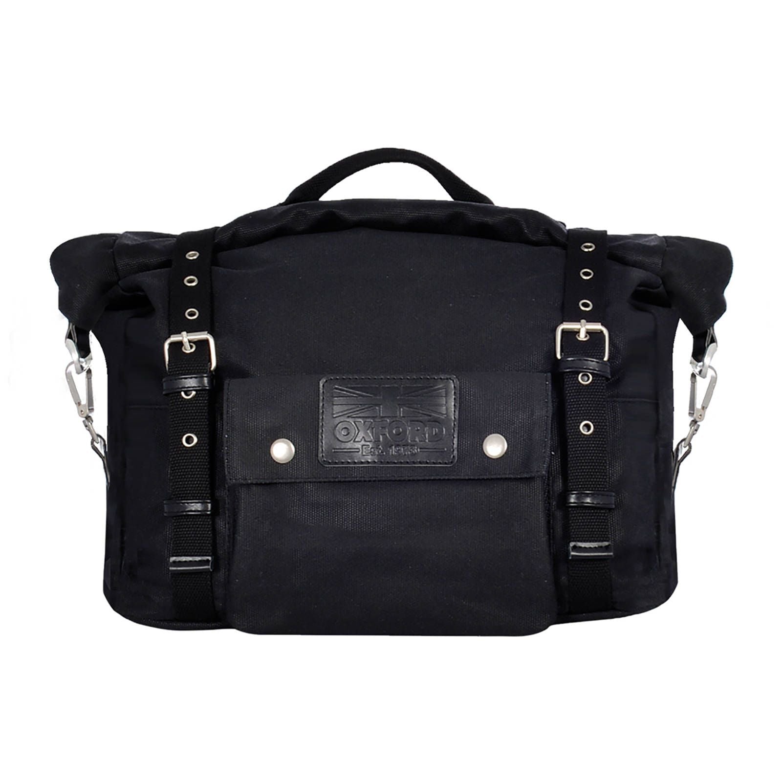 New OXFORD Heritage Panniers 40L - Black #OXOL573 | Australian Moto Spares