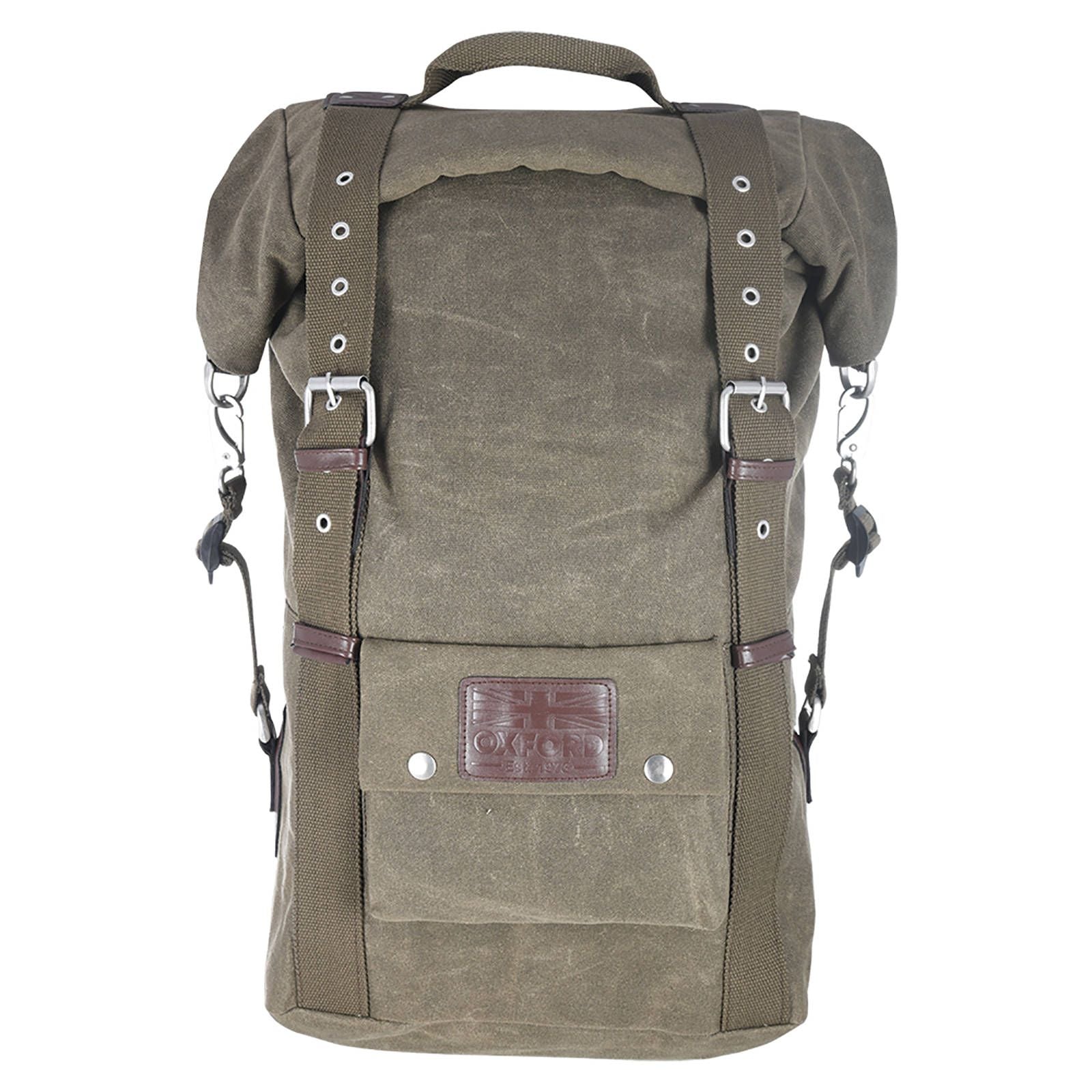New OXFORD Backpack Heritage 30L - Khaki #OXOL575 | Australian Moto Spares