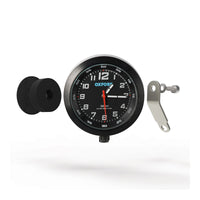 New OXFORD Clock Black Case & Black Face With Bracket #OXOX559