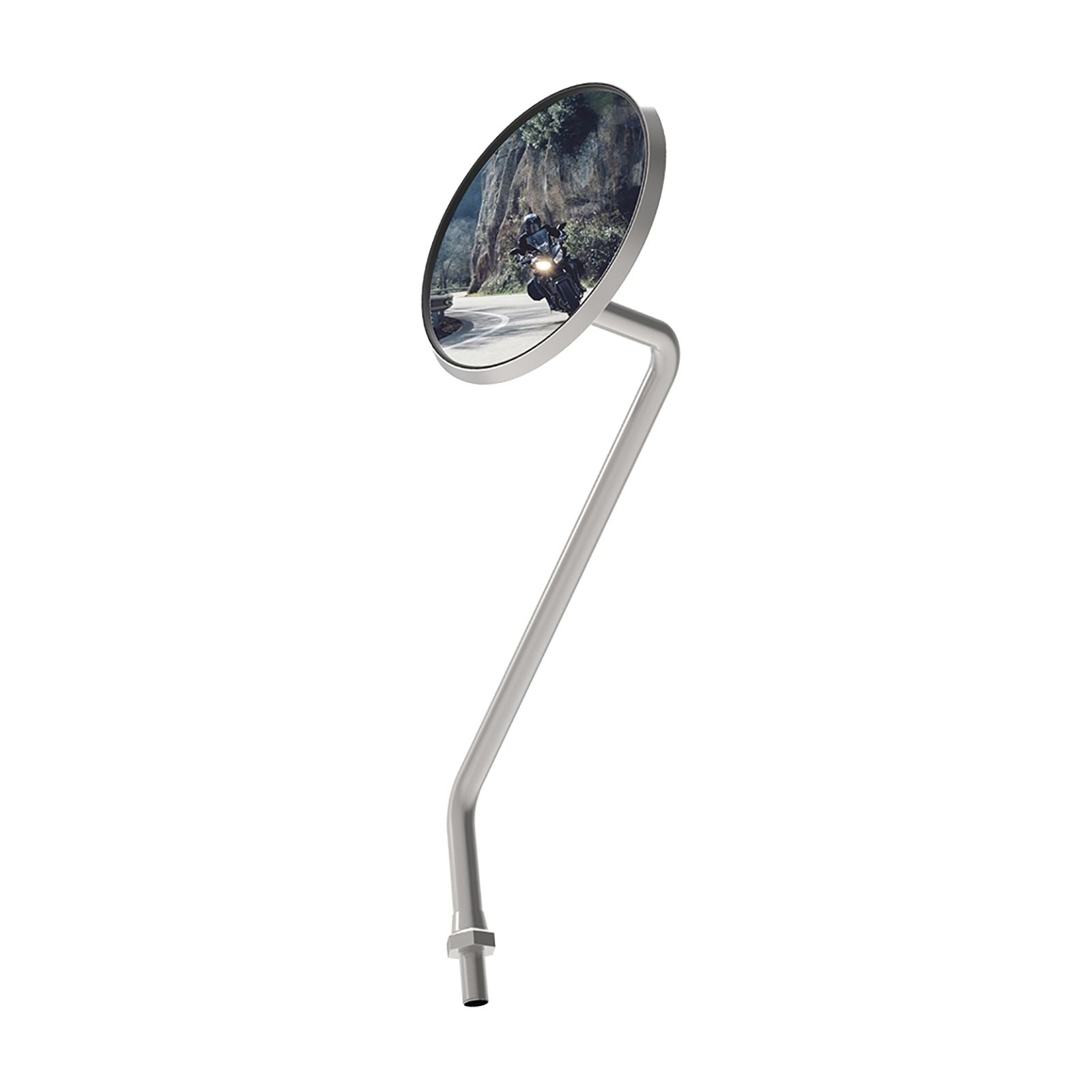 New OXFORD 10mm Mirror DLX Chrome - Right #OXOX568
