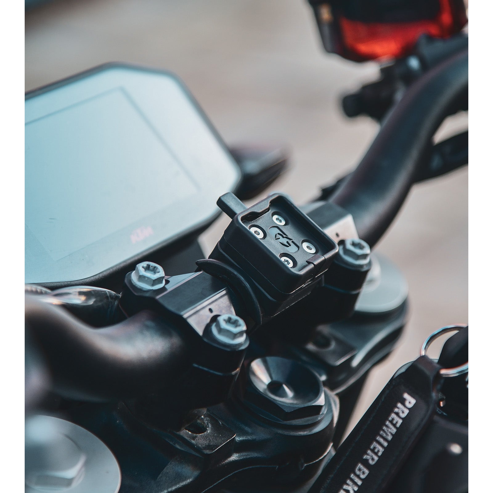 New OXFORD Cliqr Motorcycle Cable Tie Mount #OXOX851