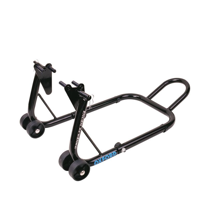 New OXFORD Big Black Bike Paddock Stand - Front #OXSP822