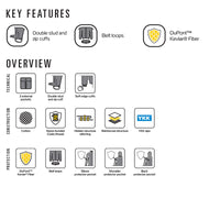 New OXFORD Kickback Shirt - Black (M) #OXTM174101M