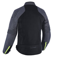 New OXFORD Delta Air 1.0 Jacket - Grey / Black / Fluro (S) #OXTM193202S