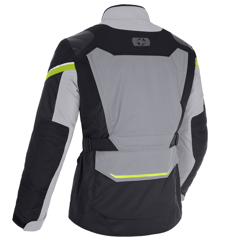 New OXFORD Montreal 4.0 Dry2Dry Jacket - Black / Grey / Fluro (L) #OXTM201105L