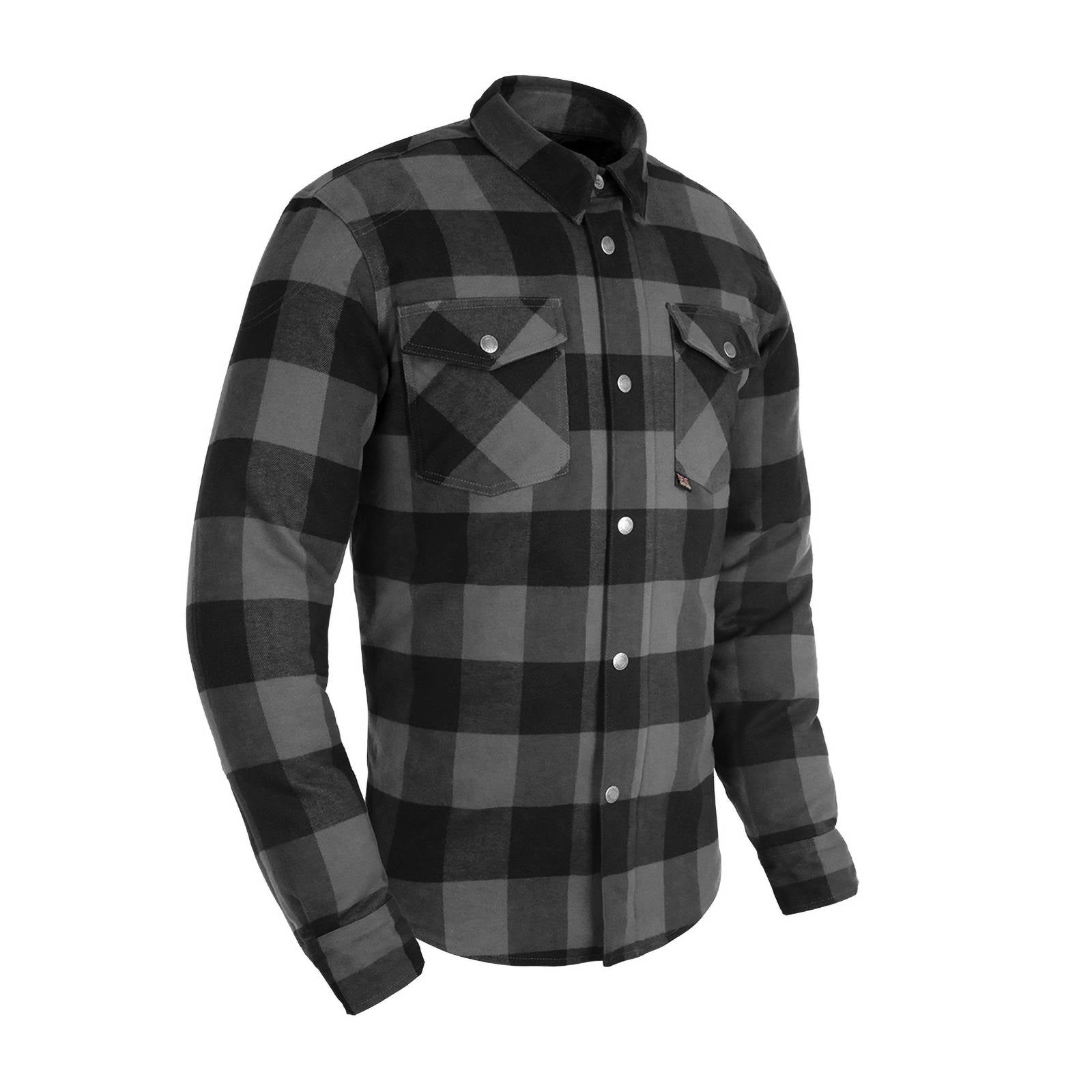 New OXFORD Kickback 2.0 Shirt - Grey / Black (4XL) #OXTM2041024XL