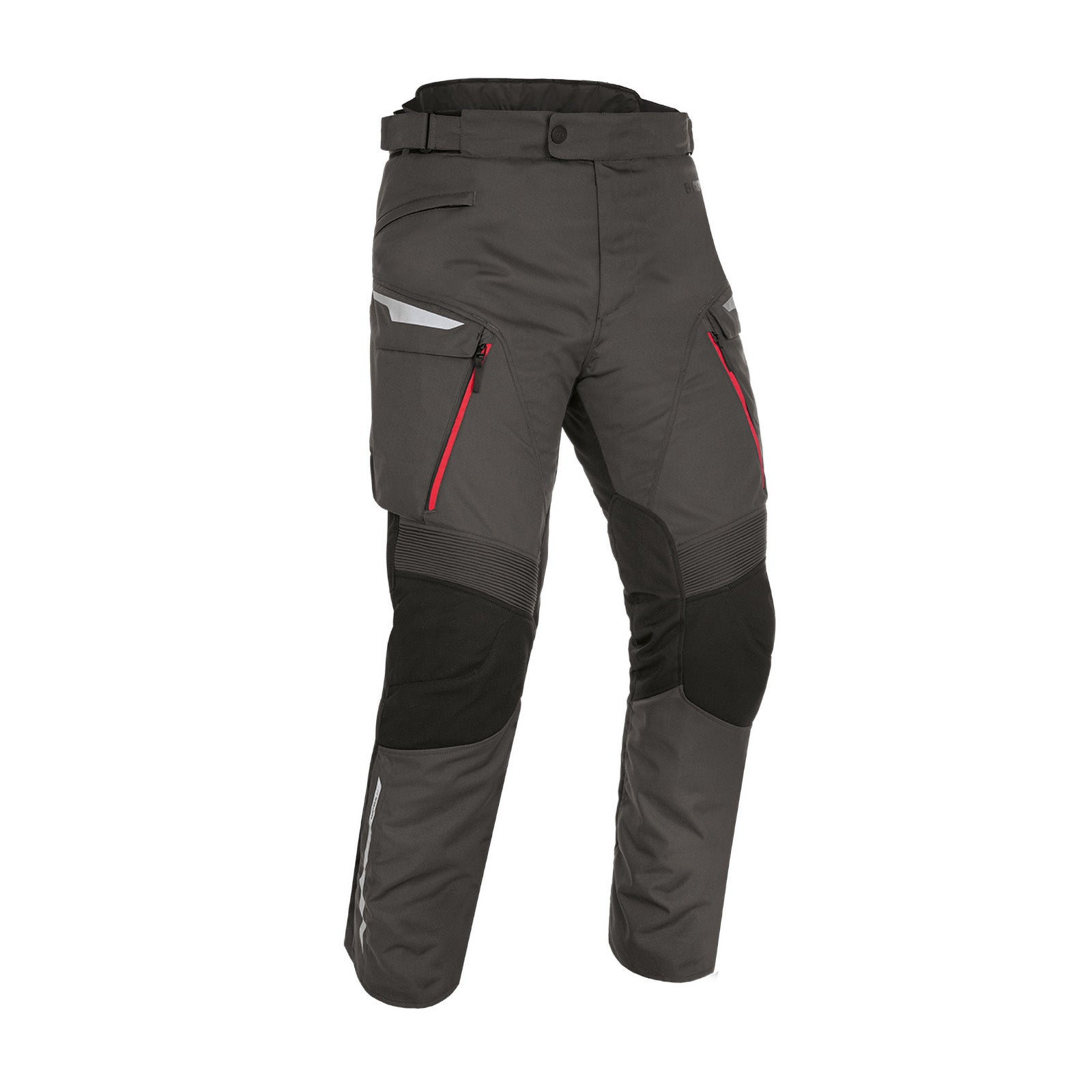 OXFORD Montreal 4.0 Dry2Dry Pant - Black / Grey / Red (Regular) (XL)