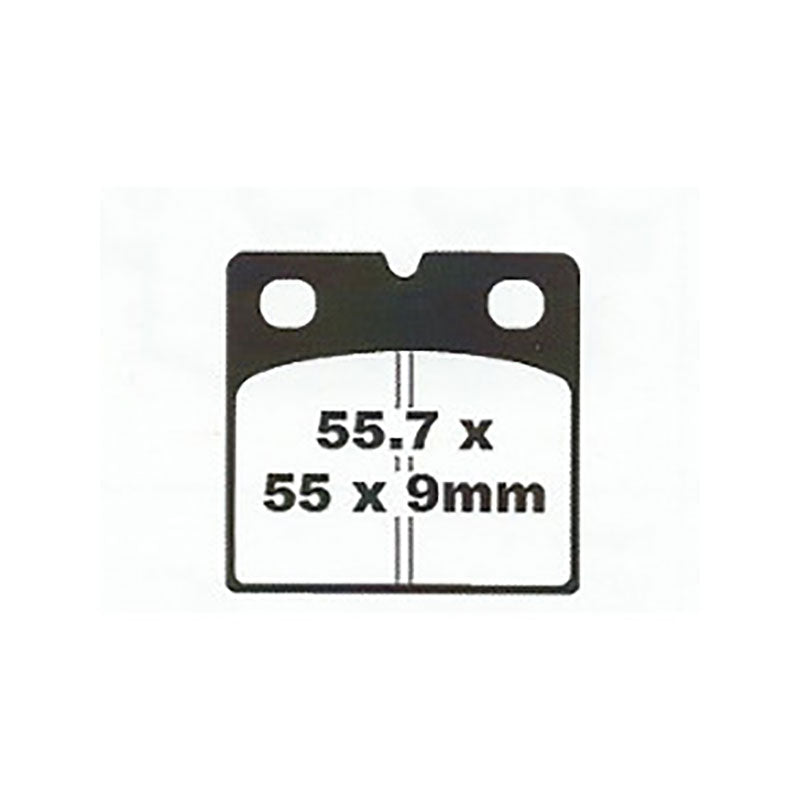 New PREMIER Brake Pads - P Organic Standard #PBP01