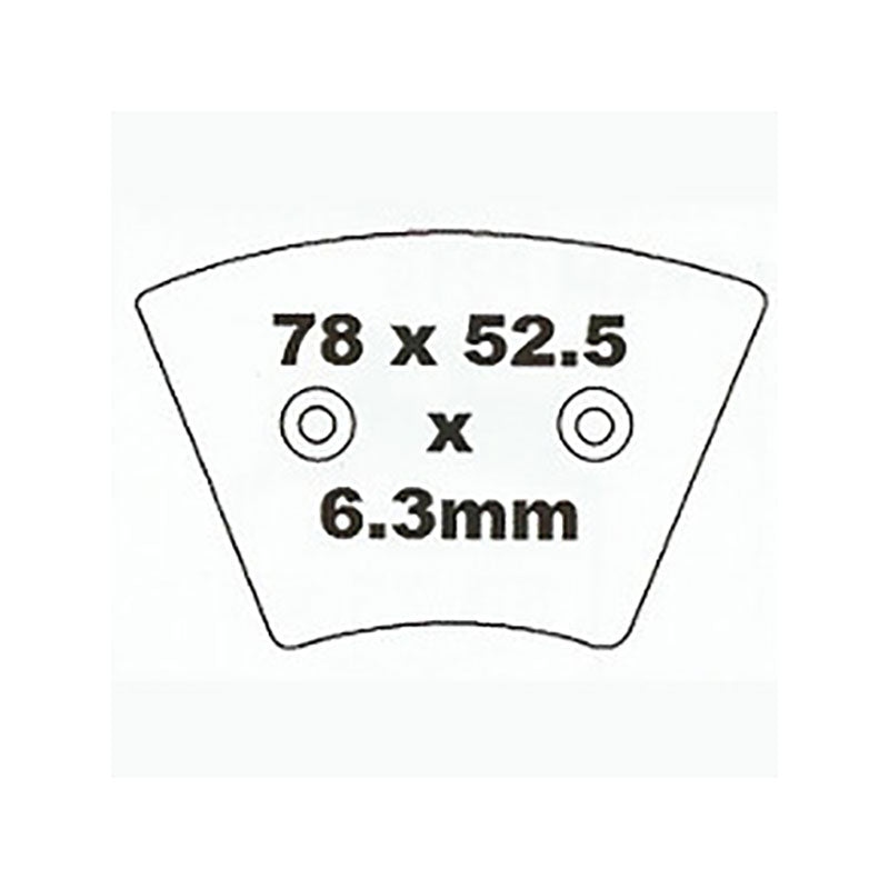 New PREMIER Brake Pads - P Organic Standard #PBP180